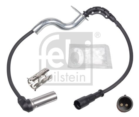 FEBI BILSTEIN Rear Axle Right, with sleeve, with grease, 1250 Ohm, 130, 160mm Sensor, wheel speed 44781 buy