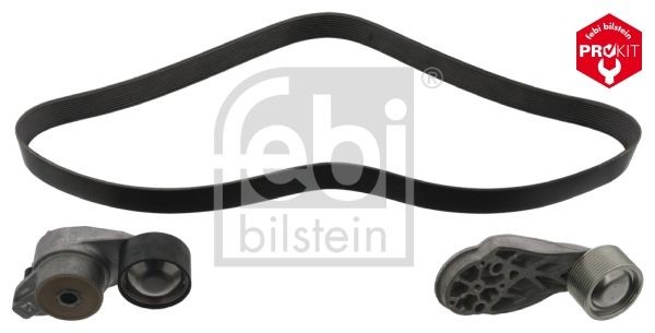 10PK1487 S1 FEBI BILSTEIN with tensioner element Length: 1487mm, Number of ribs: 10 Serpentine belt kit 44785 buy