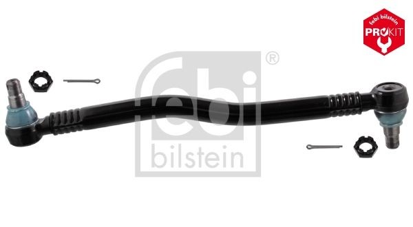 FEBI BILSTEIN 44792 Centre Rod Assembly Front Axle, from 1st idler arm to the 2nd idler arm, with crown nut and split pin, with crown nut