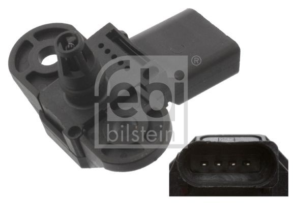 FEBI BILSTEIN 45079 Boost pressure sensor Audi A4 B8 3.2 FSI 265 hp Petrol 2009 price