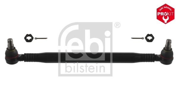 FEBI BILSTEIN Front Axle, from 1st idler arm to the 2nd front axle, with crown nut Centre Rod Assembly 45154 buy
