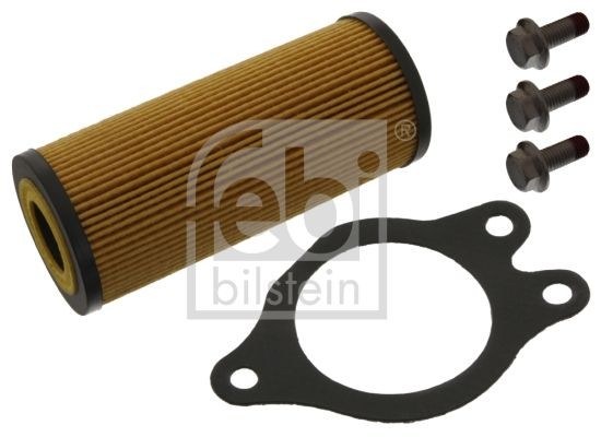 FEBI BILSTEIN with bolts/screws, with seal, Filter Insert Inner Diameter: 33mm, Ø: 64mm, Height: 150mm Oil filters 45346 buy