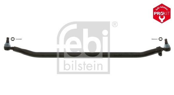 FEBI BILSTEIN Front Axle, with crown nut Cone Size: 30mm, Length: 1698mm Tie Rod 45483 buy