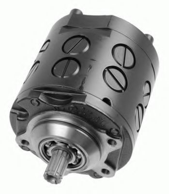 Hydraulic steering pump ZF LENKSYSTEME 180 bar, Radial-piston Pump, Clockwise rotation, Anticlockwise rotation, Suction Pipe, Pressure Line - 8607.955.125