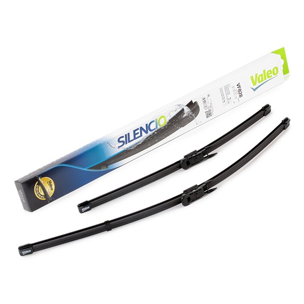 VALEO SILENCIO X.TRM 577828 Wiper blade 600, 450 mm Front, Beam, with spoiler, for left-hand drive vehicles, Top Lock