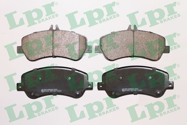 LPR 05P1762 Brake pad set