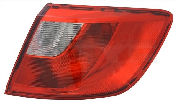 TYC 11-12304-01-2 Rear light Left, Outer section, without bulb holder
