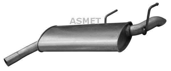ASMET 05.176 Rear silencer