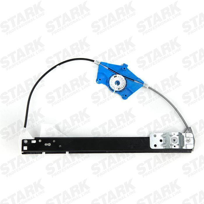 STARK SKWR-0420052 Window regulator Rear, Left, Operating Mode: Electric, without electric motor, with comfort function