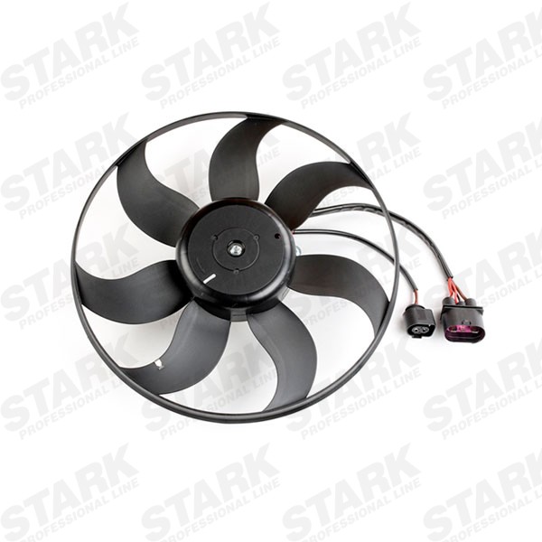 STARK SKRF-0300004 Fan, radiator Ø: 360 mm, 12V, 220W, without radiator fan shroud, with control unit
