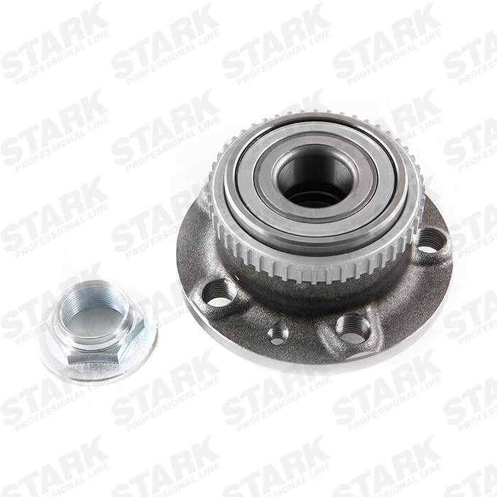 STARK SKWB-0180185 Wheel bearing kit Rear Axle both sides, Wheel Bearing integrated into wheel hub, 120,0 mm, Angular Ball Bearing