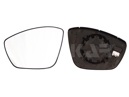 Peugeot Mirror Glass, outside mirror ALKAR 6431296 at a good price