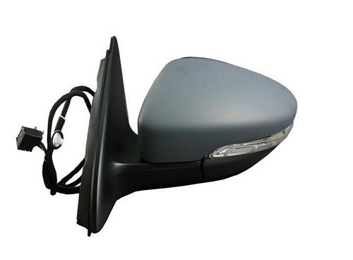 ALKAR 6139181 Wing mirror Left, primed, Electric, Heatable, Aspherical, for left-hand drive vehicles