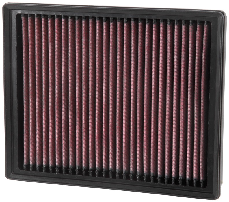 K&N Filters 33-5000 Engine filter 40mm, 198mm, 244mm, Square, Long-life Filter