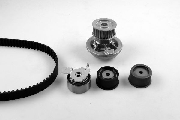 980734 GK K980734F Timing belt kit with water pump Opel Astra H 2.0 Turbo 170 hp Petrol 2004 price