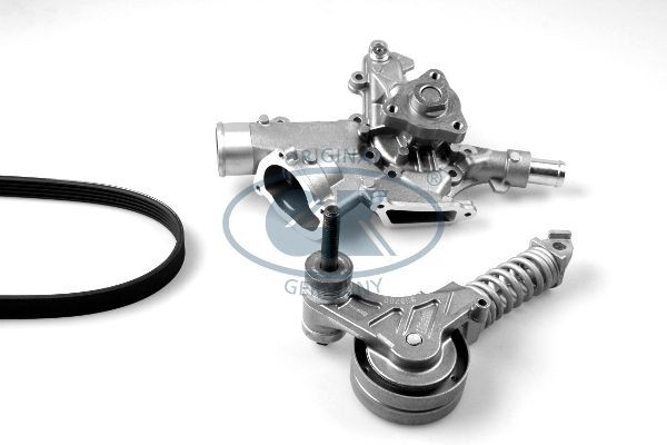 Opel INSIGNIA Serpentine belt kit 7702305 GK K980748A online buy