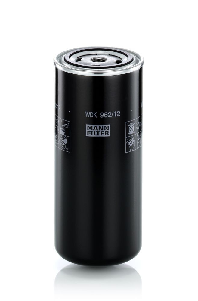 MANN-FILTER Spin-on Filter, for high pressure levels Height: 215mm Inline fuel filter WDK 962/12 buy