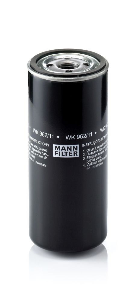 MANN-FILTER Spin-on Filter Height: 210mm Inline fuel filter WK 962/11 buy
