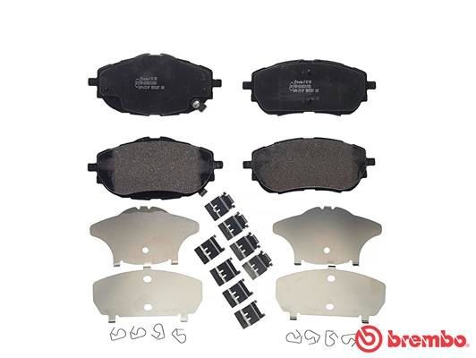 BREMBO Brake pad set, disc brake 25698 buy online