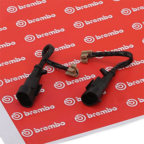 BREMBO Length: 130mm Warning contact, brake pad wear A 00 408 buy