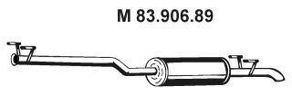 EBERSPÄCHER Length: 1850mm Length: 1850mm Muffler 83.906.89 buy