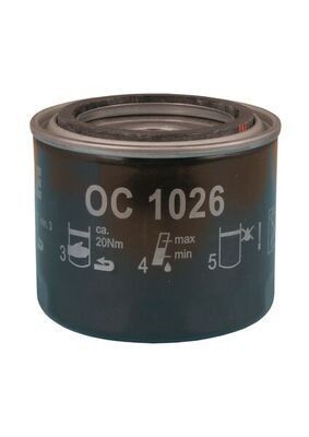 MAHLE ORIGINAL Oil filter OC 1026