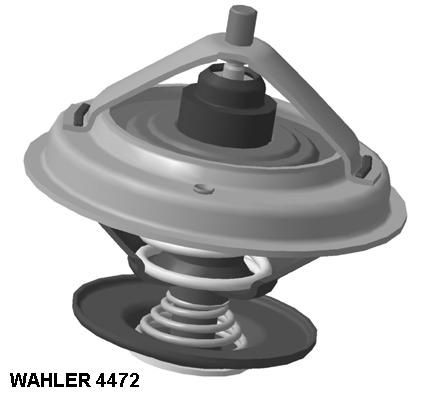 4472.83D WAHLER Kühlwasserthermostat für VW online bestellen