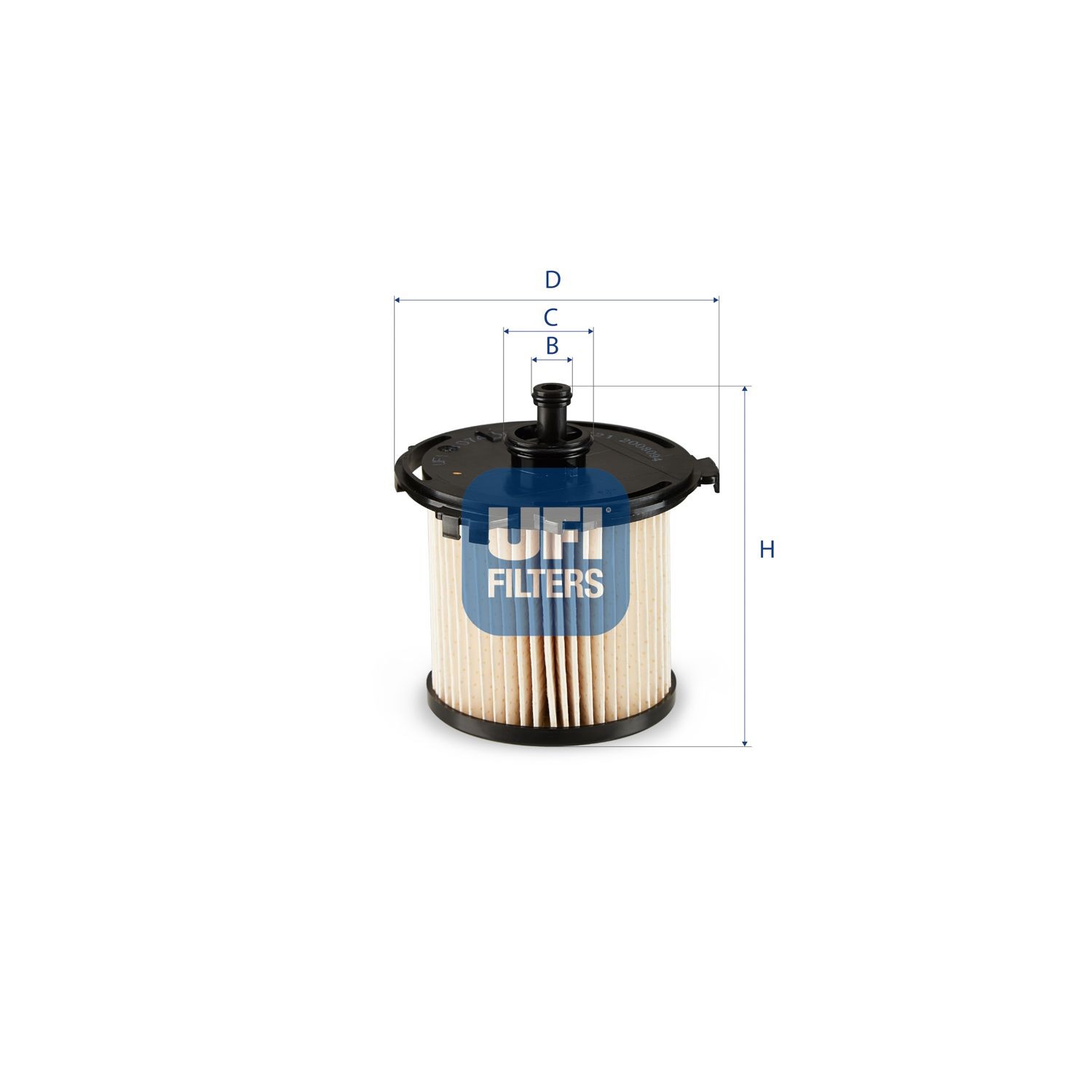 Great value for money - UFI Fuel filter 26.074.00