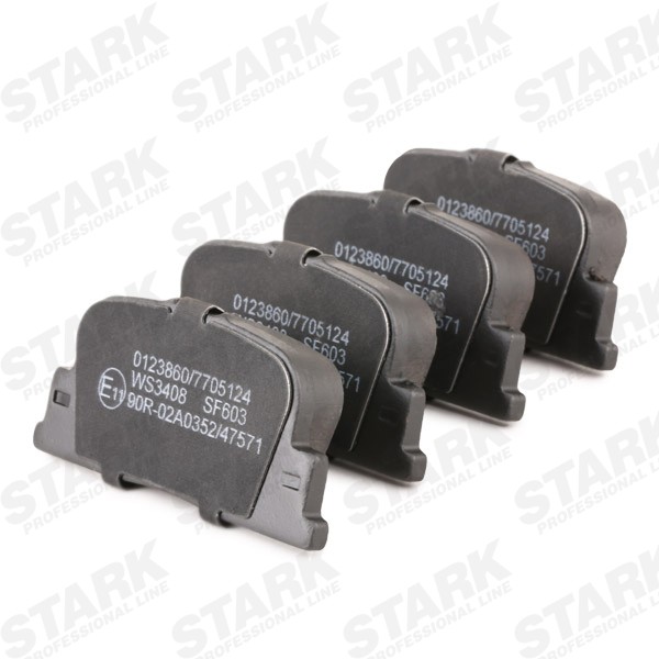 SKBP0011081 Disc brake pads STARK SKBP-0011081 review and test