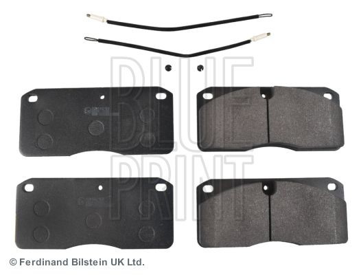 BLUE PRINT Front Axle, Rear Axle, incl. wear warning contact Width: 78mm, Thickness 1: 22mm Brake pads ADN142163 buy