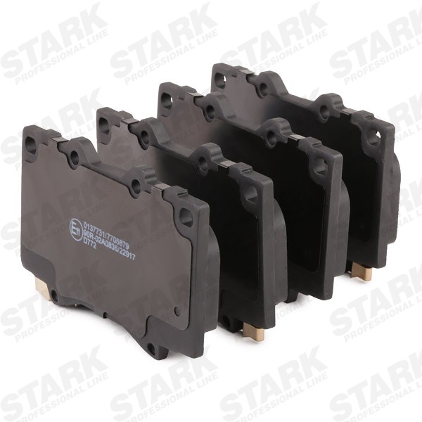 SKBP0011158 Disc brake pads STARK SKBP-0011158 review and test