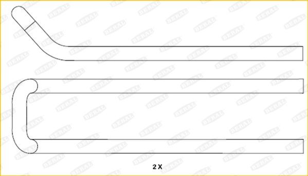 UAC176 BERAL Zubehörsatz, Scheibenbremsbelag für FUSO (MITSUBISHI) online bestellen