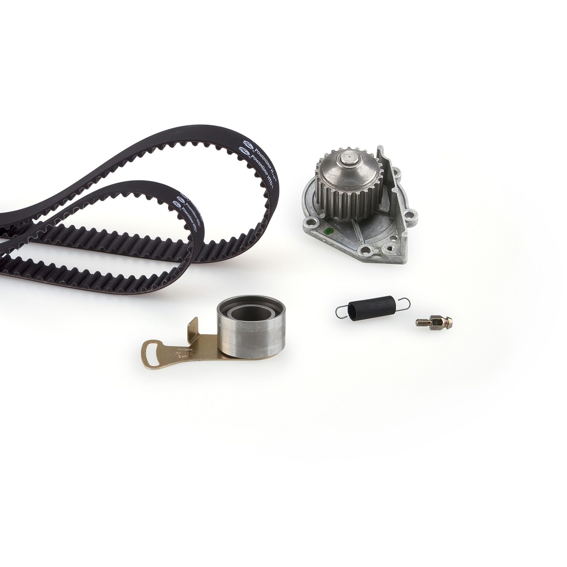 GATES KP15416XS Water pump and timing belt kit with water pump, G-Force Redline™ CVT Belt