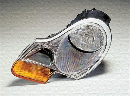 710301096774 MAGNETI MARELLI Headlight PORSCHE Right, D2S/H7, P21W, H7, D2S, Bi-Xenon, with front fog light, with indicator, for left-hand traffic, with control unit for xenon, with bulbs, with motor for headlamp levelling