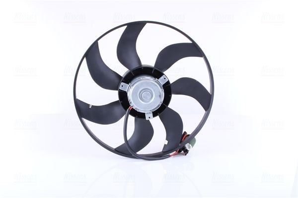 85748 NISSENS Cooling fan OPEL Ø: 398 mm, 12V, 216W, without integrated regulator