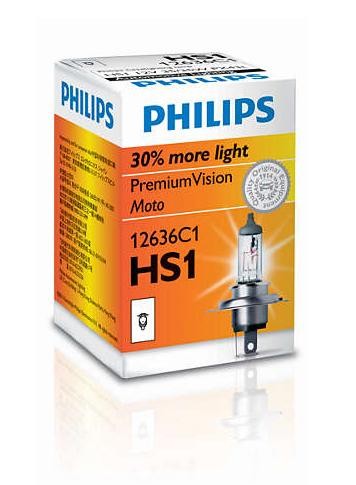 Ampoule de phare HS1 12V 35/35W Philips Vision moto - pièce