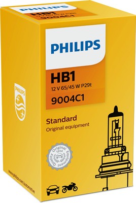 9004C1 High beam bulb PHILIPS GOC 47074430 review and test