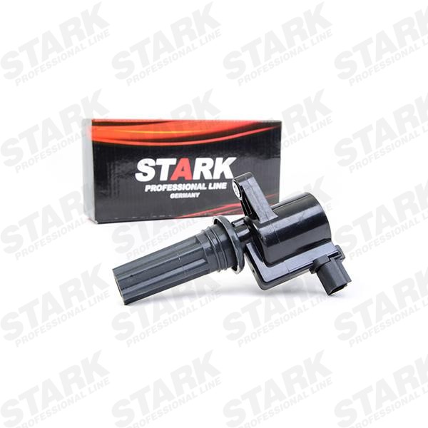 STARK SKCO-0070056 Ignition coil 2-pin connector, 12V, with integrated switch, Flush-Fitting Pencil Ignition Coils, incl. spark plug connector