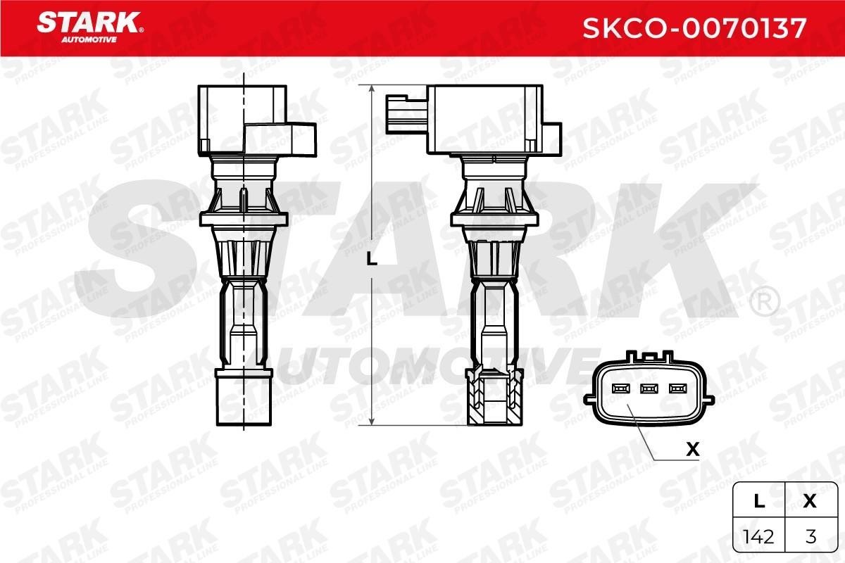 SKCO0070137 Ignition coils STARK SKCO-0070137 review and test