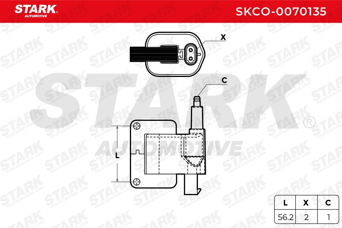 OEM-quality STARK SKCO-0070135 Ignition coil pack