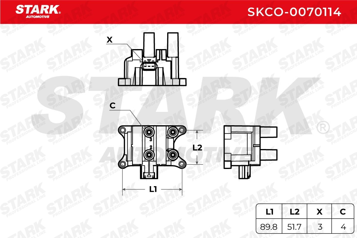 SKCO0070114 Ignition coils STARK SKCO-0070114 review and test