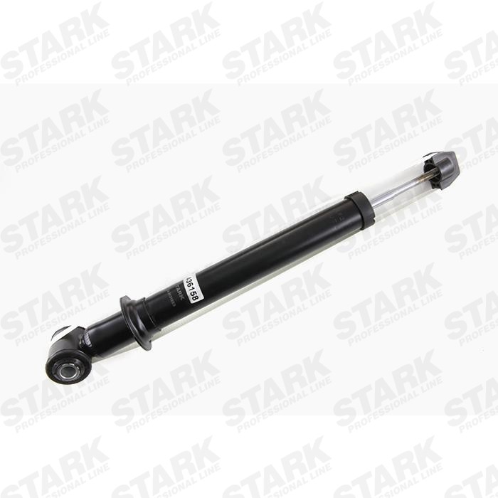 STARK SKSA-0131653 Shock absorber Rear Axle, Gas Pressure, 597x376 mm, Twin-Tube, Telescopic Shock Absorber, Top pin, Bottom eye