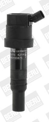BERU ZS476 Ignition coil 12V, Spring, Number of connectors: 1