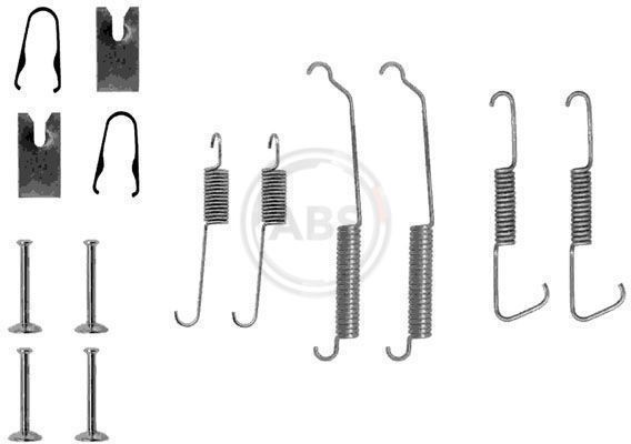 Great value for money - A.B.S. Accessory Kit, brake shoes 0773Q