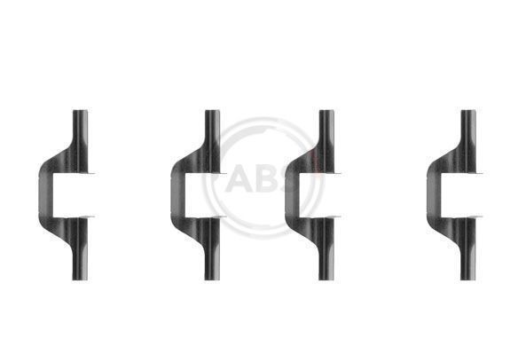Audi A4 Front brake pad fitting kit 7709489 A.B.S. 1263Q online buy
