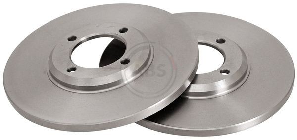 A.B.S. 244x12,7mm, 4x92,5, solid Ø: 244mm, Rim: 4-Hole, Brake Disc Thickness: 12,7mm Brake rotor 15732 buy