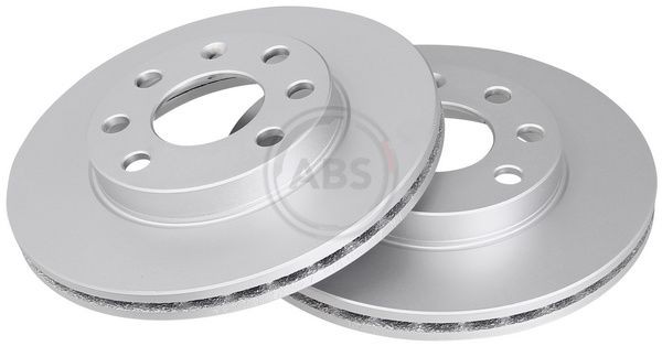 original Opel Astra F Convertible Brake discs front and rear A.B.S. 15770