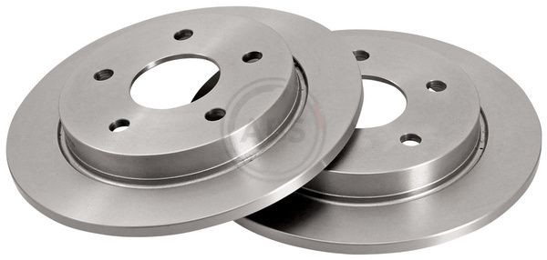 A.B.S. 15802 Brake disc 253x10,1mm, 5, solid