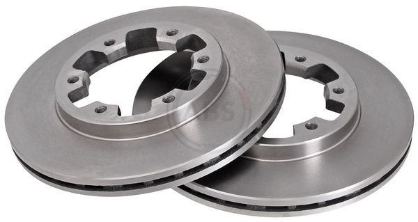 16078 A.B.S. Brake rotors NISSAN 267x22mm, 6x124, Vented