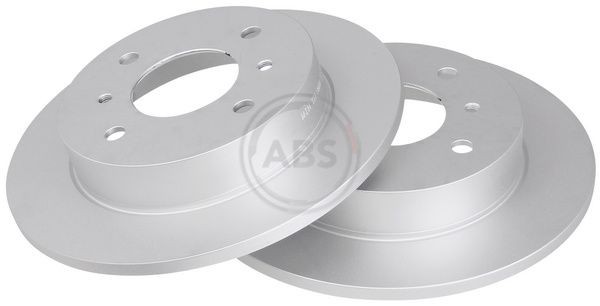 A.B.S. 258x10mm, 4, solid Ø: 258mm, Rim: 4-Hole, Brake Disc Thickness: 10mm Brake rotor 16104 buy